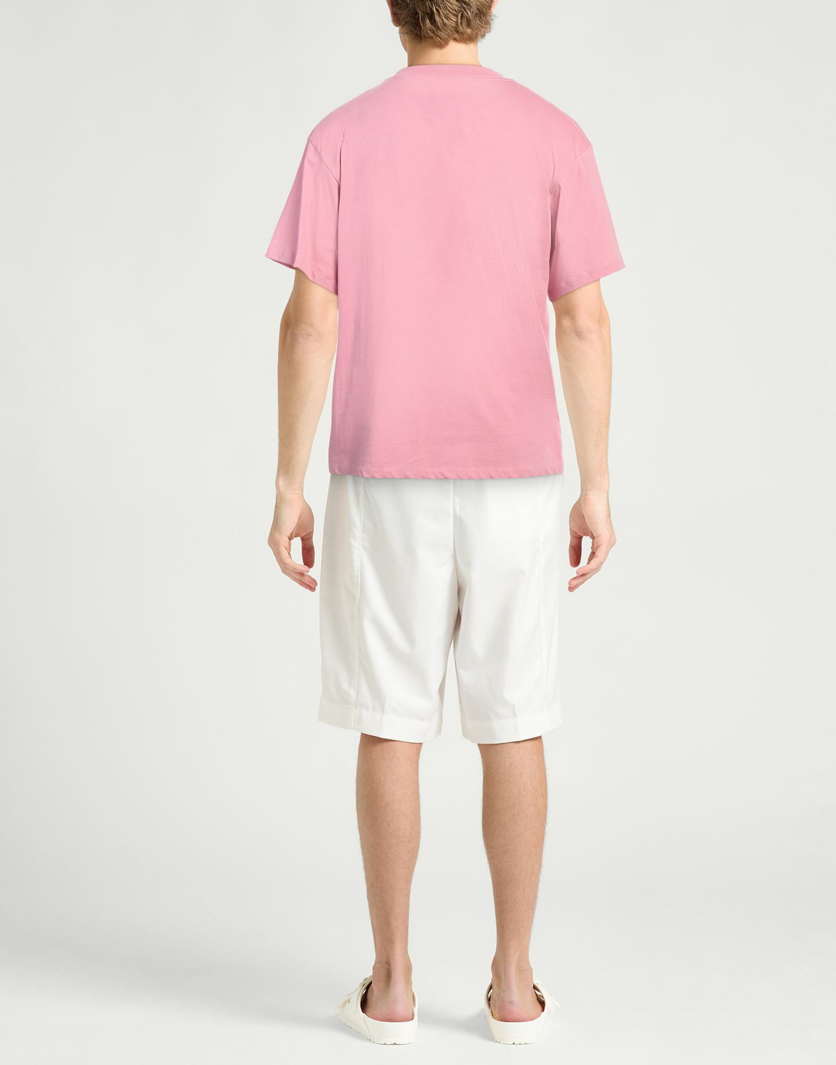 Sandro Mens T-shirt in Pink