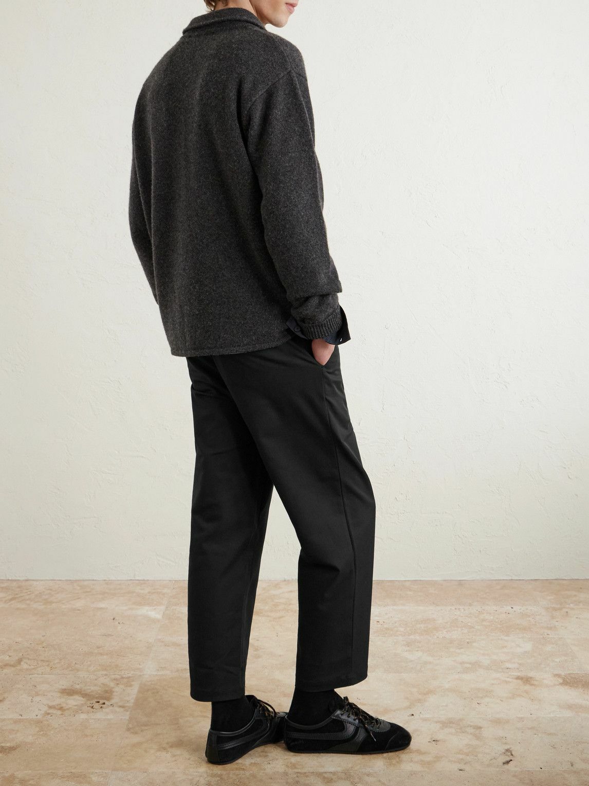 WTAPS - Straight-Leg Twill Trousers - Black