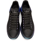 Alexander McQueen Black and Multicolor Oversized Sneakers