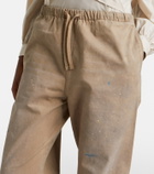 Acne Studios Cotton twill wide-leg pants