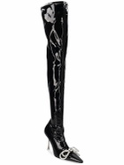 MACH & MACH - 100mm Patent Over-the-knee Boots