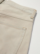 AGOLDE - Fusion Straight-Leg Denim Shorts - Neutrals