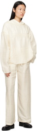 AIREI Beige Drawstring Trousers