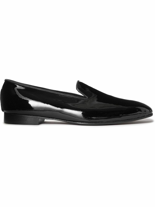 Photo: George Cleverley - Windsor Patent-Leather Loafers - Black