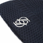 Drôle de Monsieur Men's Drole De Monsieur Monogram Beanie in Navy 