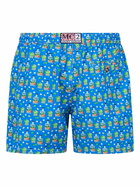 MC2 Saint Barth Man Lightweight Fabric Swim-shorts Lighting Micro Fantasy With Paloma Portofino Gin Print | Portofino Dry Gin Special Edition