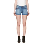 Alexachung Blue Denim Hot Pants