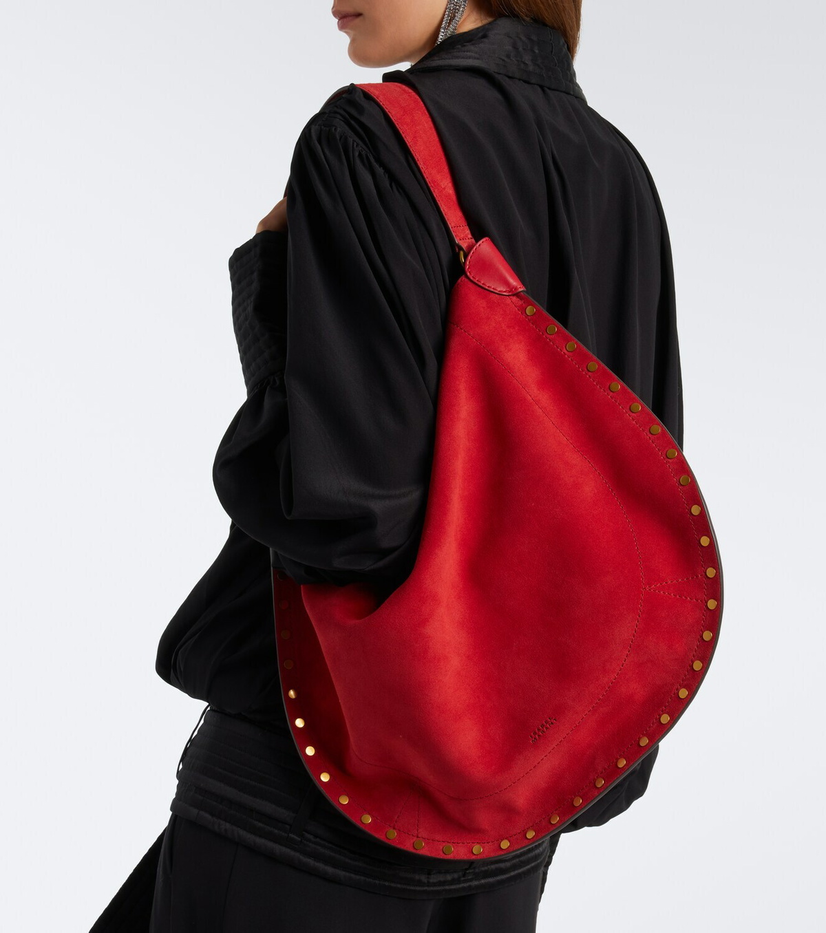 Isabel Marant Oskan suede shoulder bag