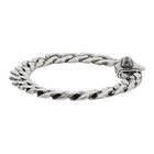 Emanuele Bicocchi Silver Cuban Chain Bracelet