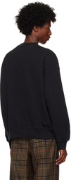 Song for the Mute Black 'Song' Gym Sweatshirt
