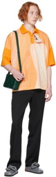 JW Anderson Orange Oversized Veggie Polo