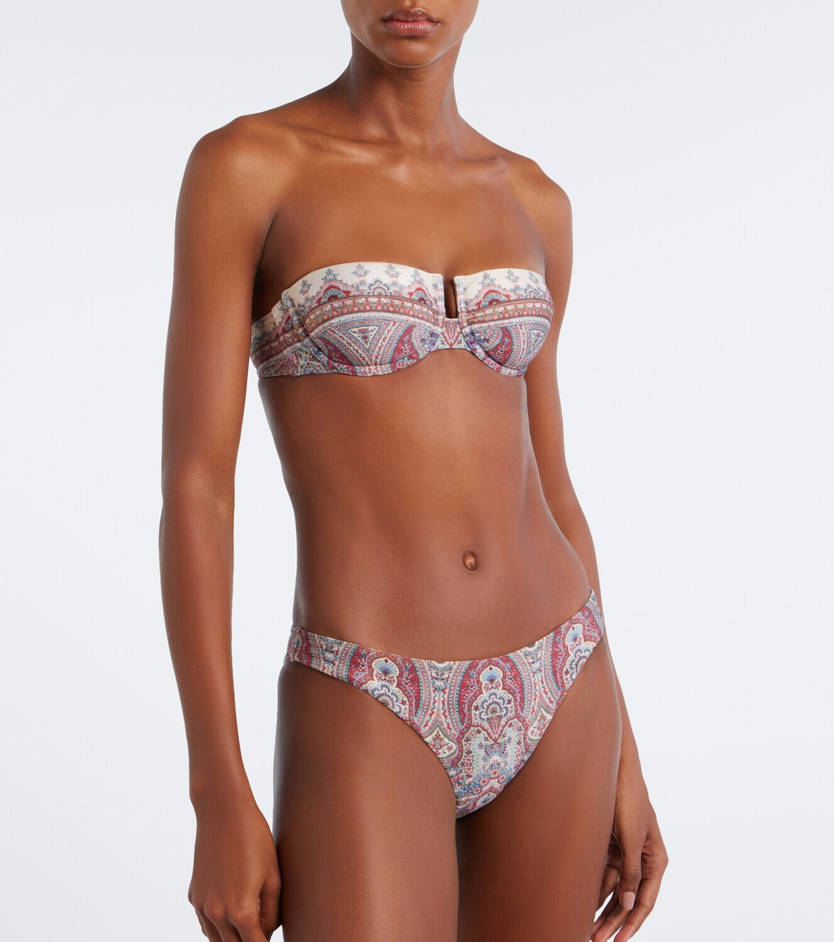 Zimmermann Fairlight paisley bikini top