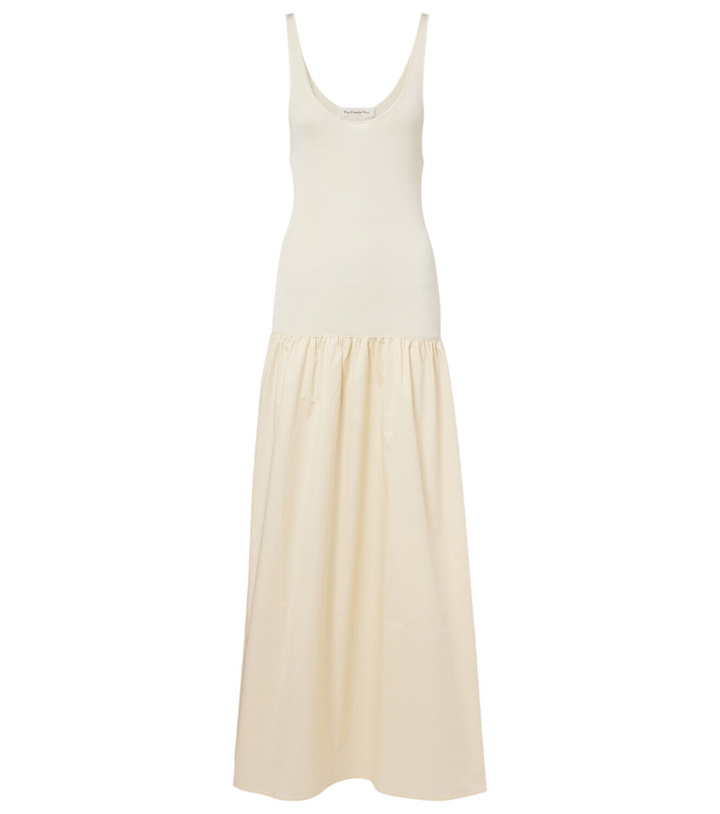Photo: The Frankie Shop Ilya cotton-trimmed maxi dress