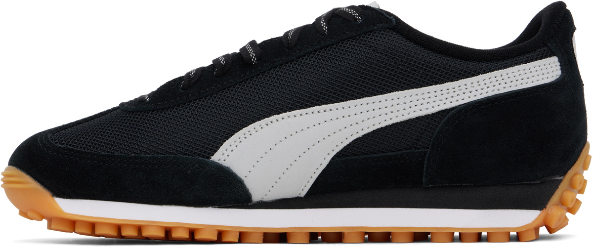 PUMA Black Easy Rider Footie Sneakers