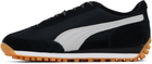 PUMA Black Easy Rider Footie Sneakers