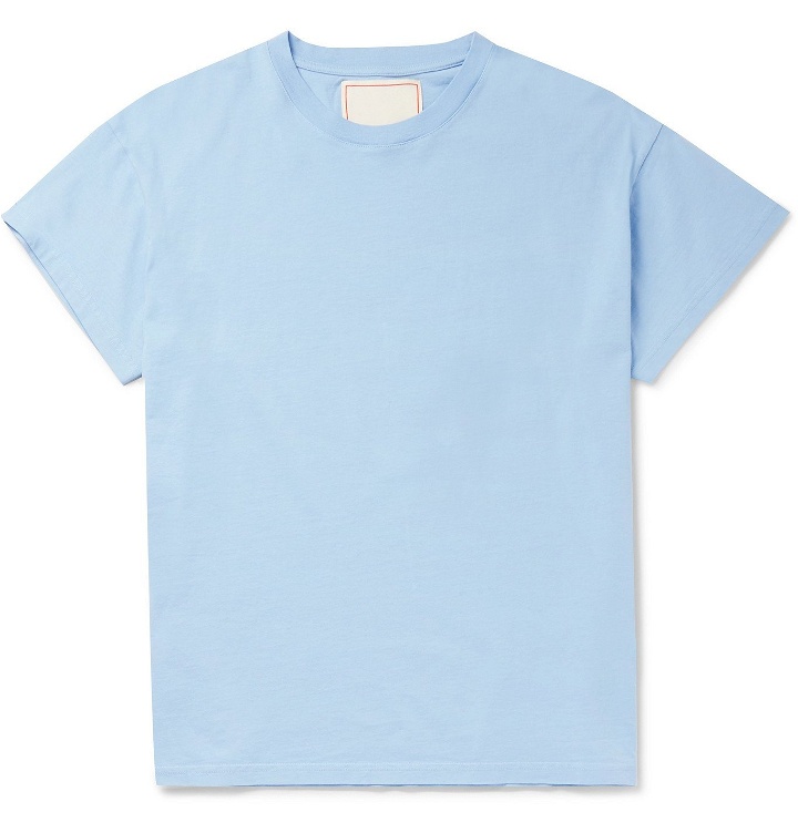 Photo: Jeanerica - Marcel 180 Organic Cotton-Jersey T-shirt - Blue