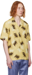 Paul Smith Yellow Printed Shirt