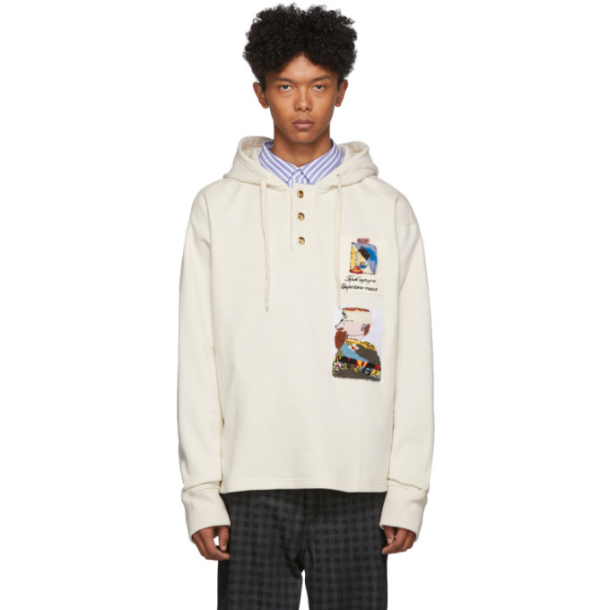 Photo: Linder Off-White Tatiana Patch Hoodie