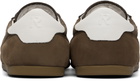 Represent Brown Low-Pro Nubuck Sneakers