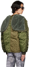 Andersson Bell Khaki Insulated Bomber Jacket