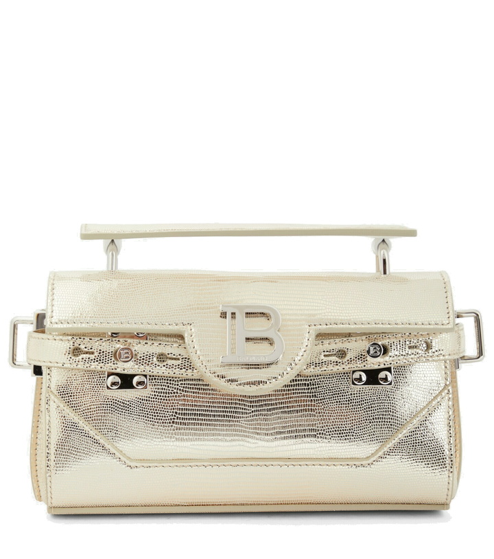 Photo: Balmain - B-Buzz 23 leather crossbody bag