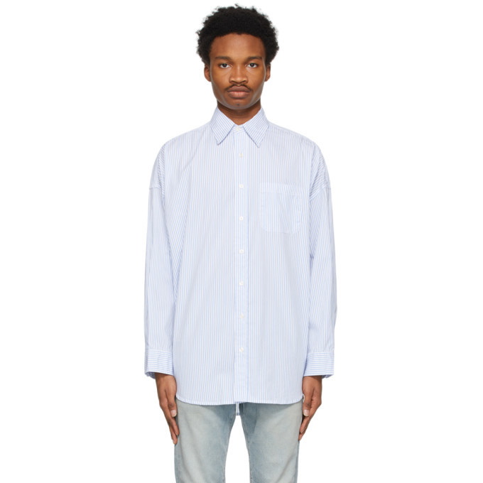 Photo: R13 White and Blue Button Up Shirt