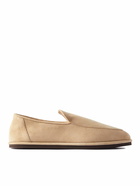 Auralee - Suede Loafers - Neutrals