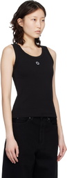 Kenzo Black Kenzo Paris 'Boke Flower 2.0' Embroidered Tank Top
