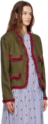 Caro Editions Khaki Tusnelda Jacket