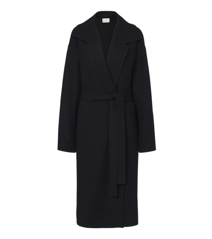 Photo: The Row Ciara wool and cashmere-blend wrap coat