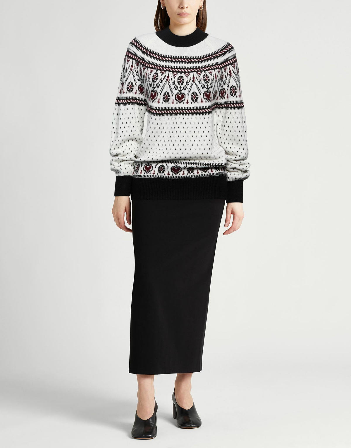 Khaite Womens Sweater in Off white