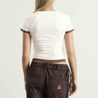 Damson Madder Women's Alicia Short Sleeve T-Shirt in White