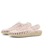 Keen Women's Uneek Leather in Pale Lilac/Plaza Taupe