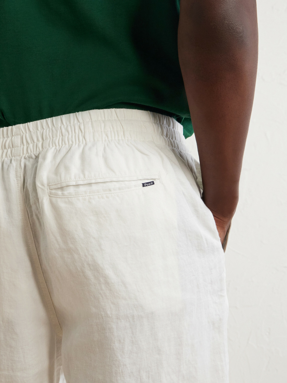 Polo Ralph Lauren - Straight-Leg Linen Shorts - White