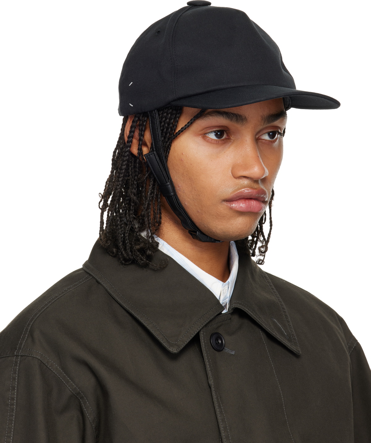 Maison Margiela Black Riding Cap