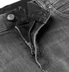 Balmain - Skinny-Fit Distressed Stretch-Denim Jeans - Men - Black