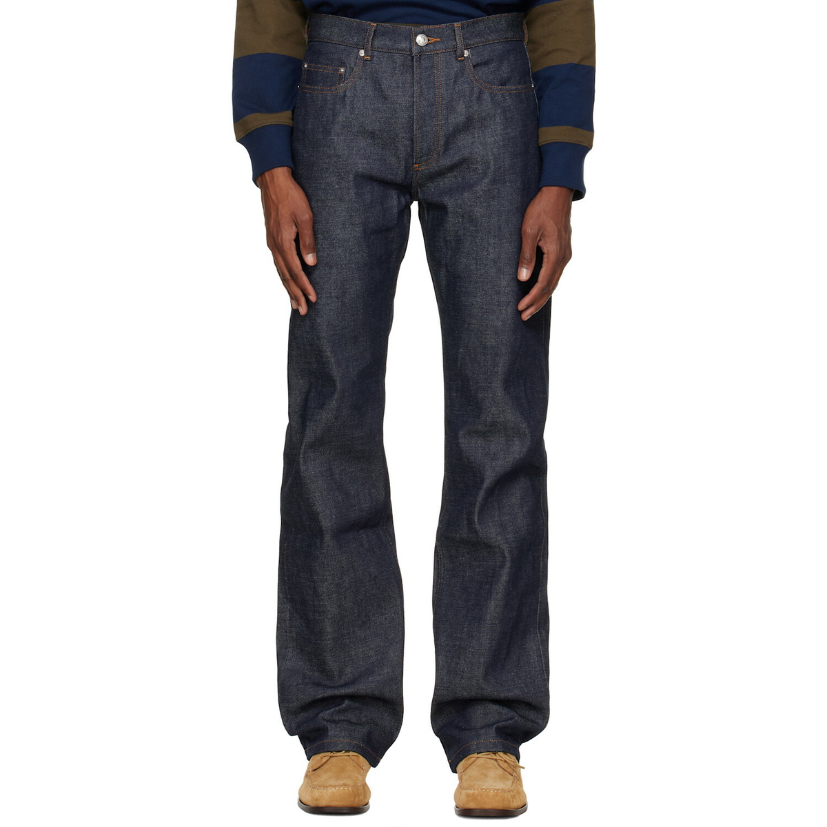 A.P.C. x Sacai Haru Trouser in Khaki A.P.C.