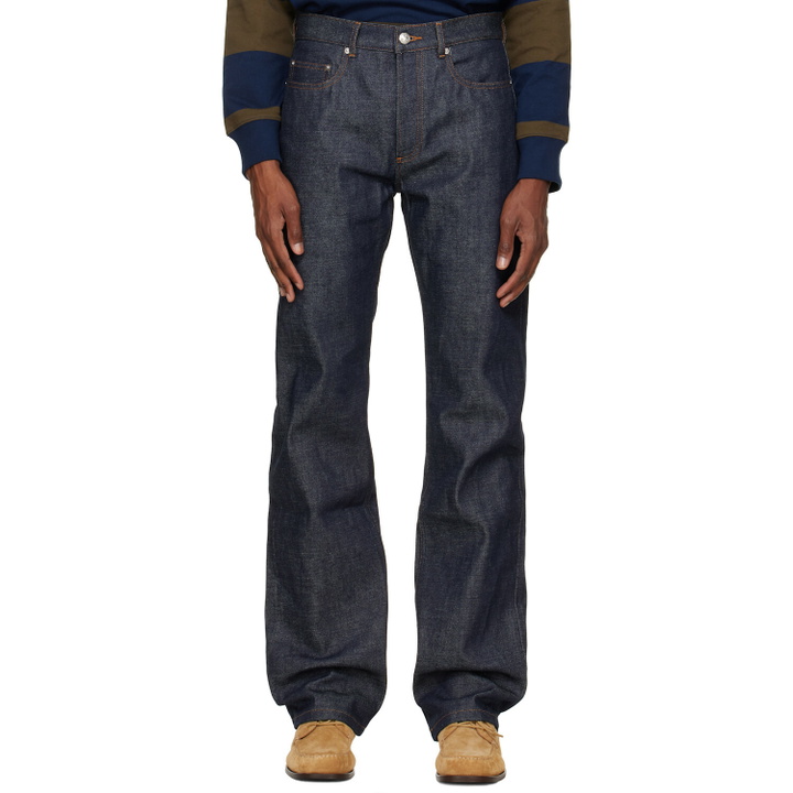 Photo: A.P.C. Navy Rescue Jeans