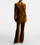 Nina Ricci Velvet flared pants