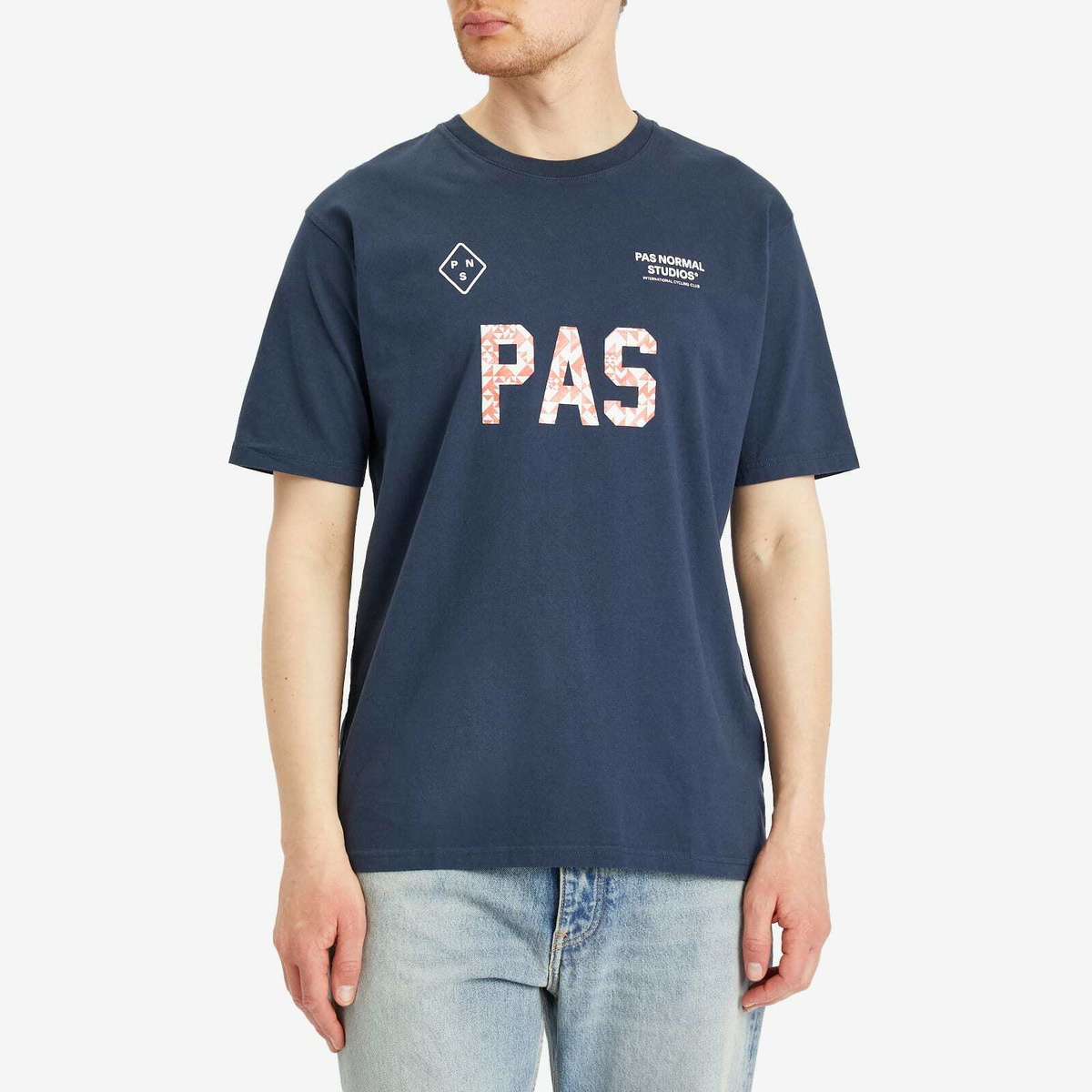 Pas Normal Studios Men's PAS Off-Race T-Shirt in Navy