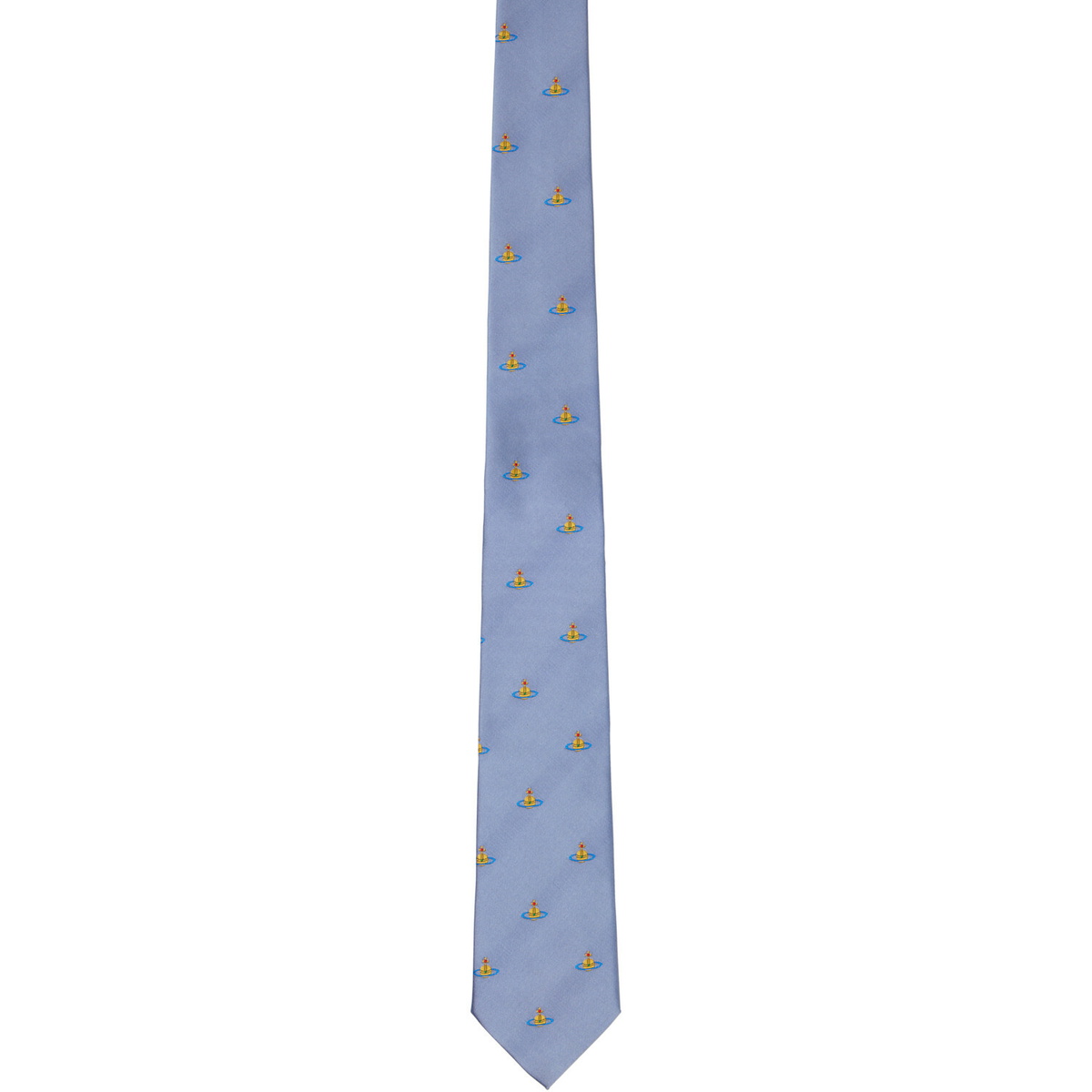 Vivienne Westwood Blue Mini Orb Tie