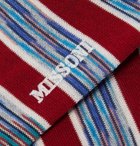Missoni - Striped Cotton-Blend Jacquard Socks - Multi
