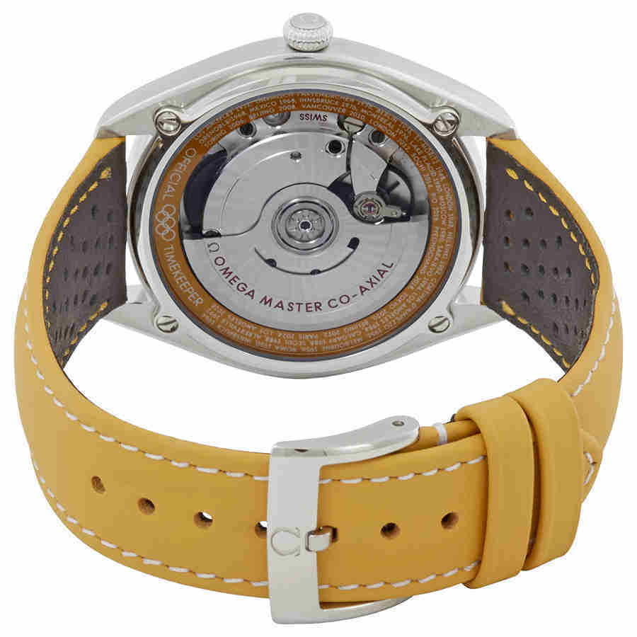Omega Seamaster Olympic Timekeeper Automatic Tan Leather Mens Limited Edition Watch 522.32.40.20.01.002