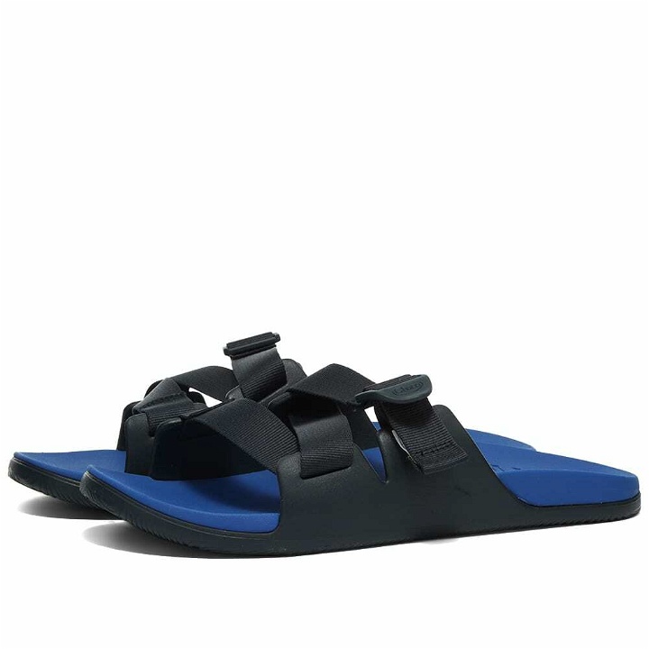 Photo: Chaco Men's Chillos Slide in Active Blue