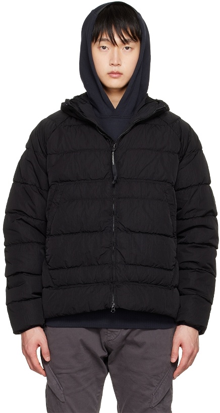 Photo: C.P. Company Black Quilted Down Jacket