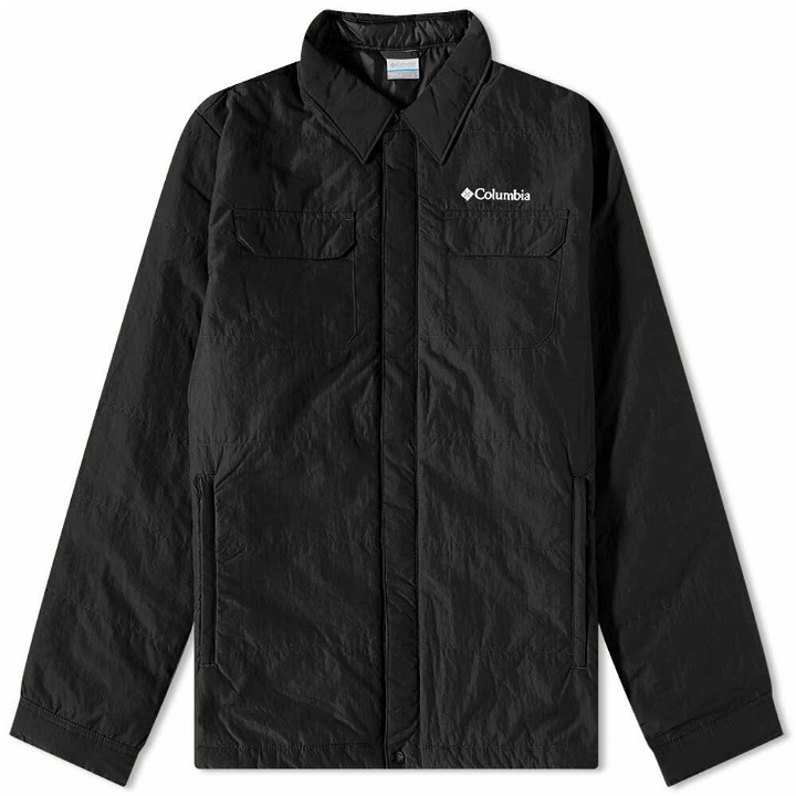 Photo: Columbia Men's Harrington Insulated Shirt Jacket in Black