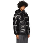Moncler Genius 7 Moncler Fragment Hiroshi Fujiwara Black Down Mayconne Jacket