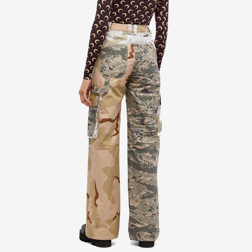 Female Outdoor Training Pockets Military Cargo Pants Women Sports Climbing  Hiking Camping Loose Straight Camo Tactical Trousers