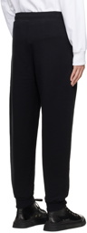 AMI Paris Black Ami de Cœur Lounge Pants