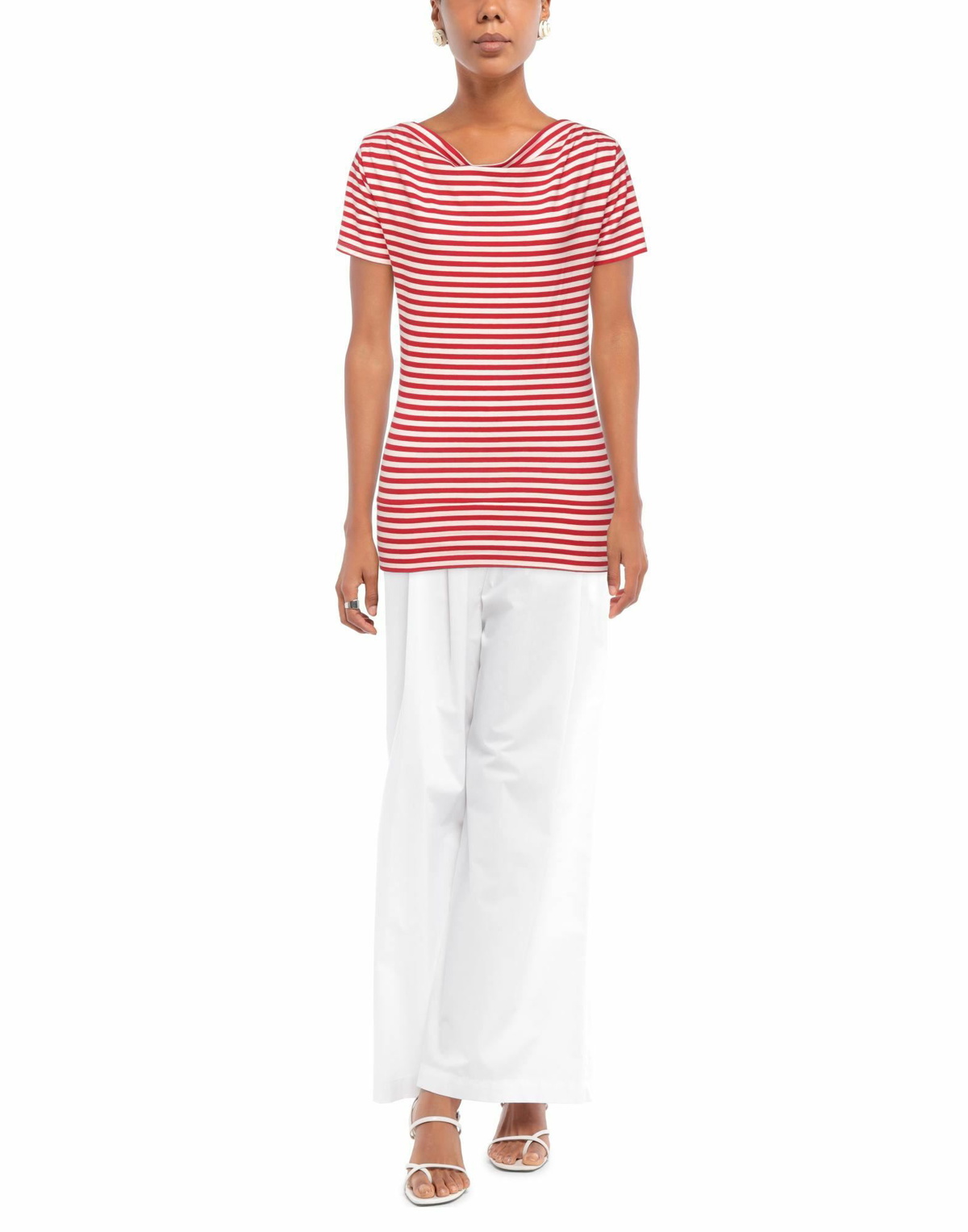 Manila Grace Womens T-shirt in Red